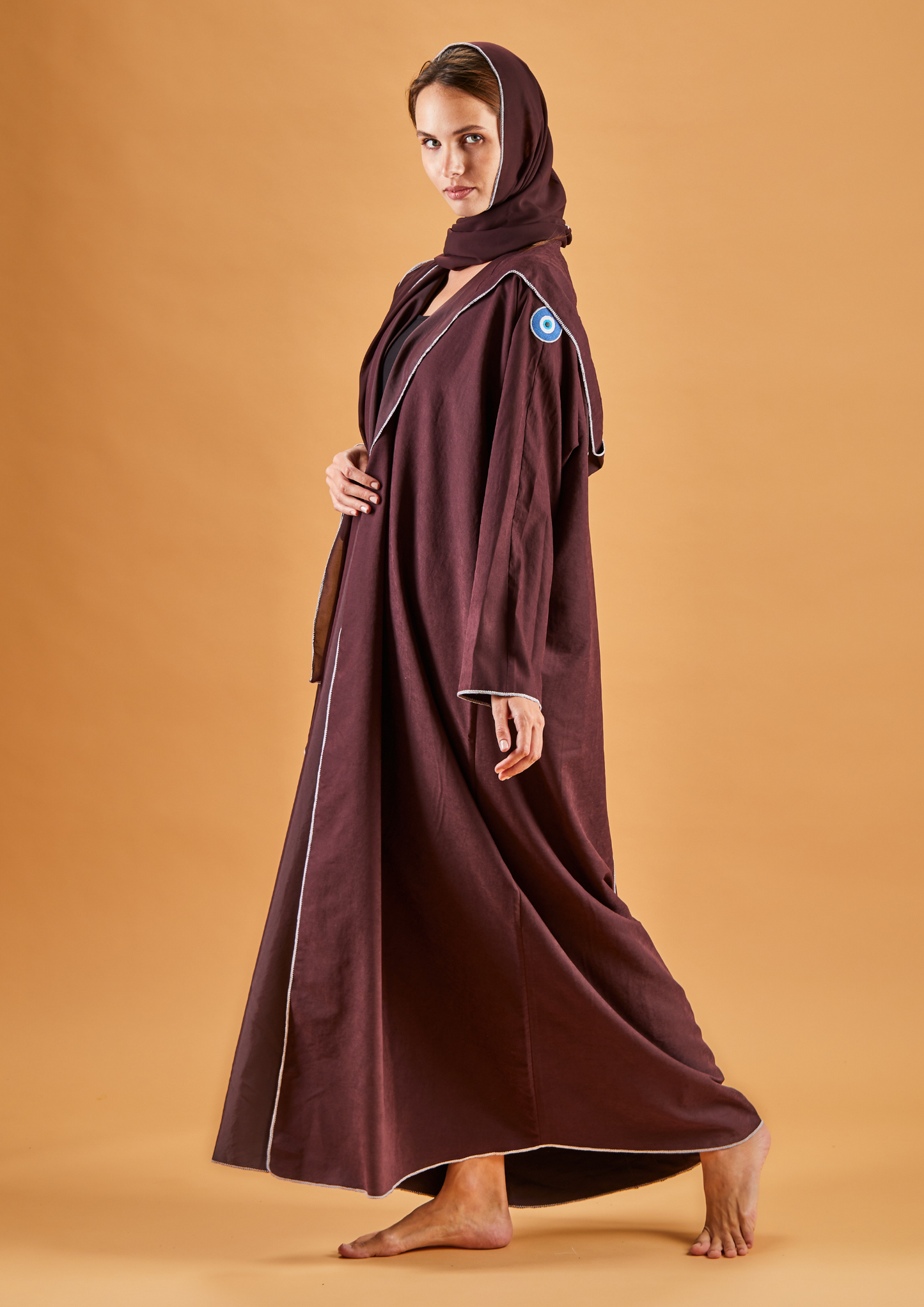 Leisure abaya Fox