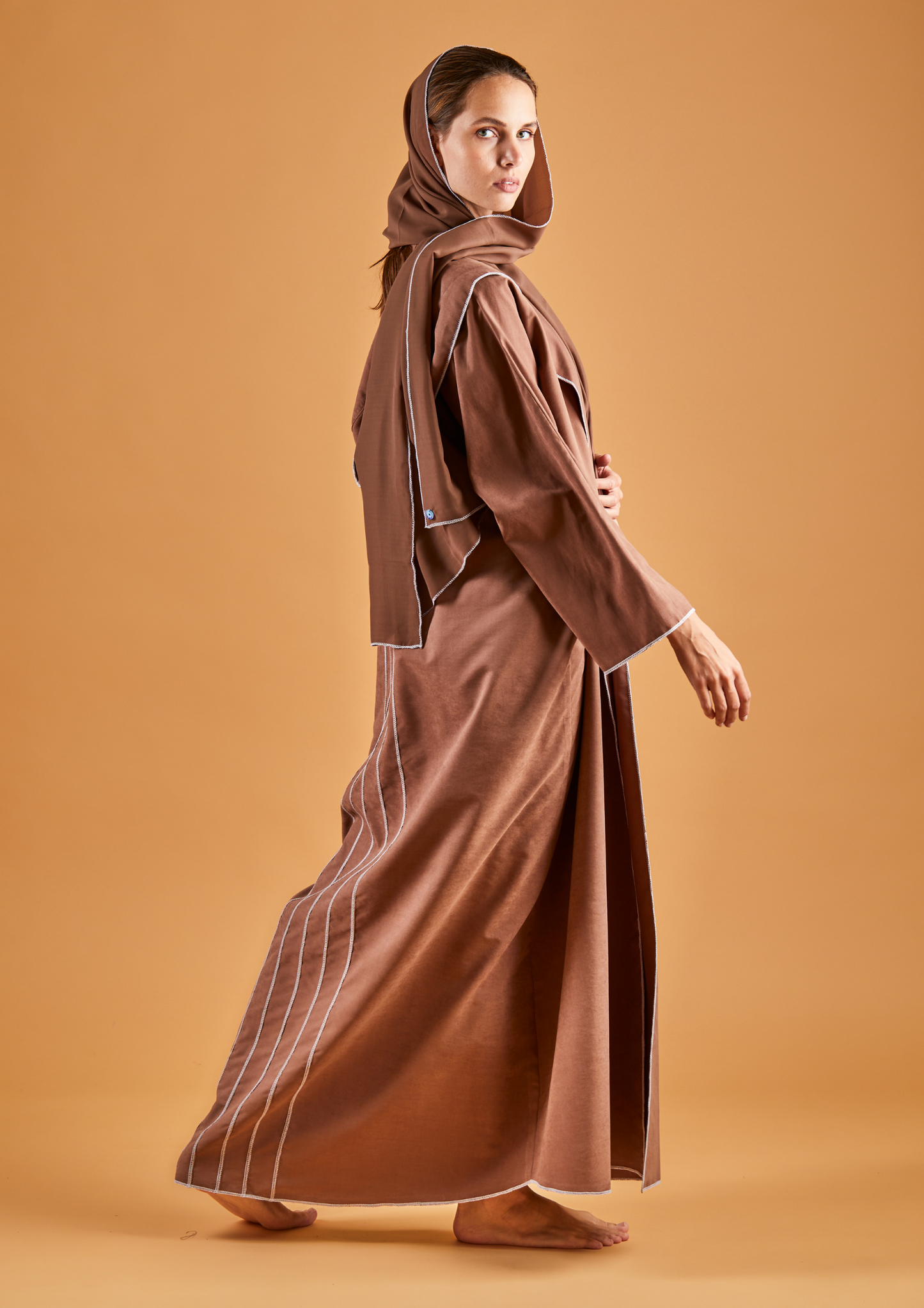 Leisure Abaya Sand